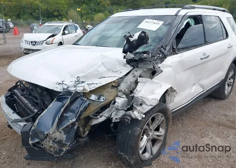 2013 Ford Explorer Limited from USA, damaged, VIN 1FM5K7F84DGA55727